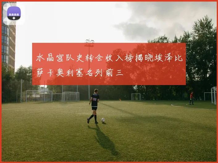 水晶宫队史转会收入榜揭晓埃泽比萨卡奥利塞名列前三